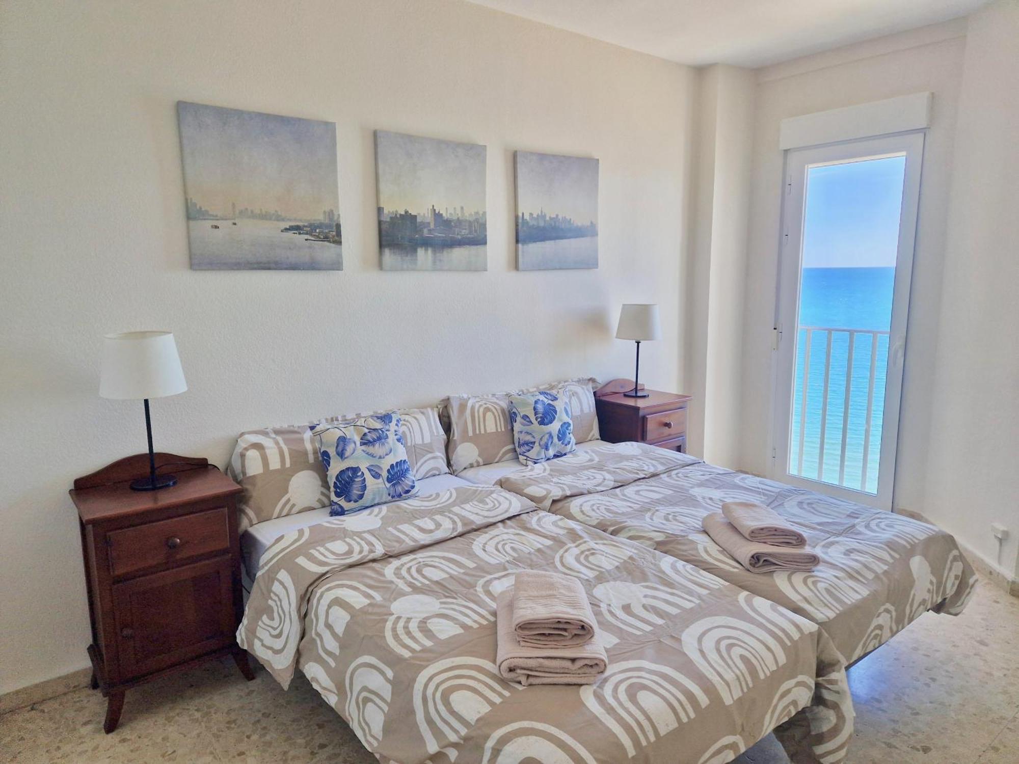 Sr Malagueta Beach Front Wonderful Sea View Malaga Exterior photo