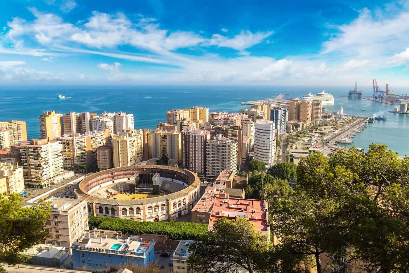 Sr Malagueta Beach Front Wonderful Sea View Malaga Exterior photo